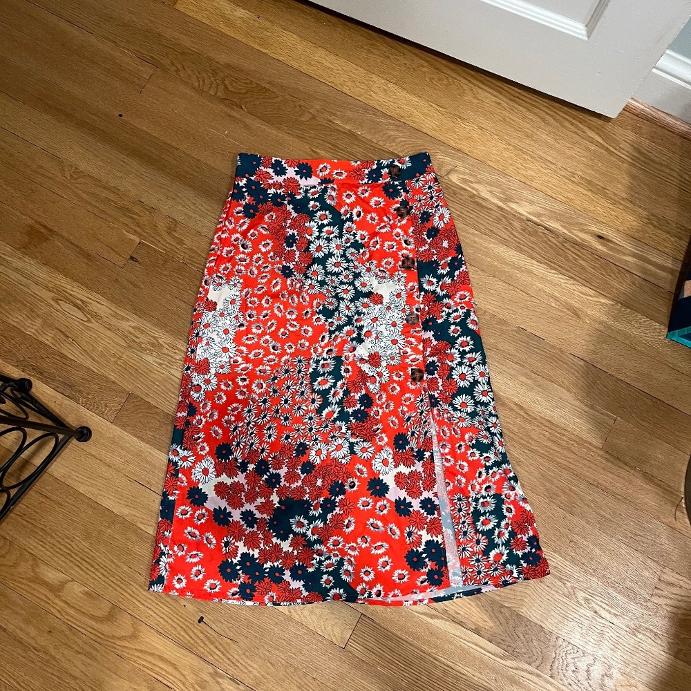 Floral skirt
